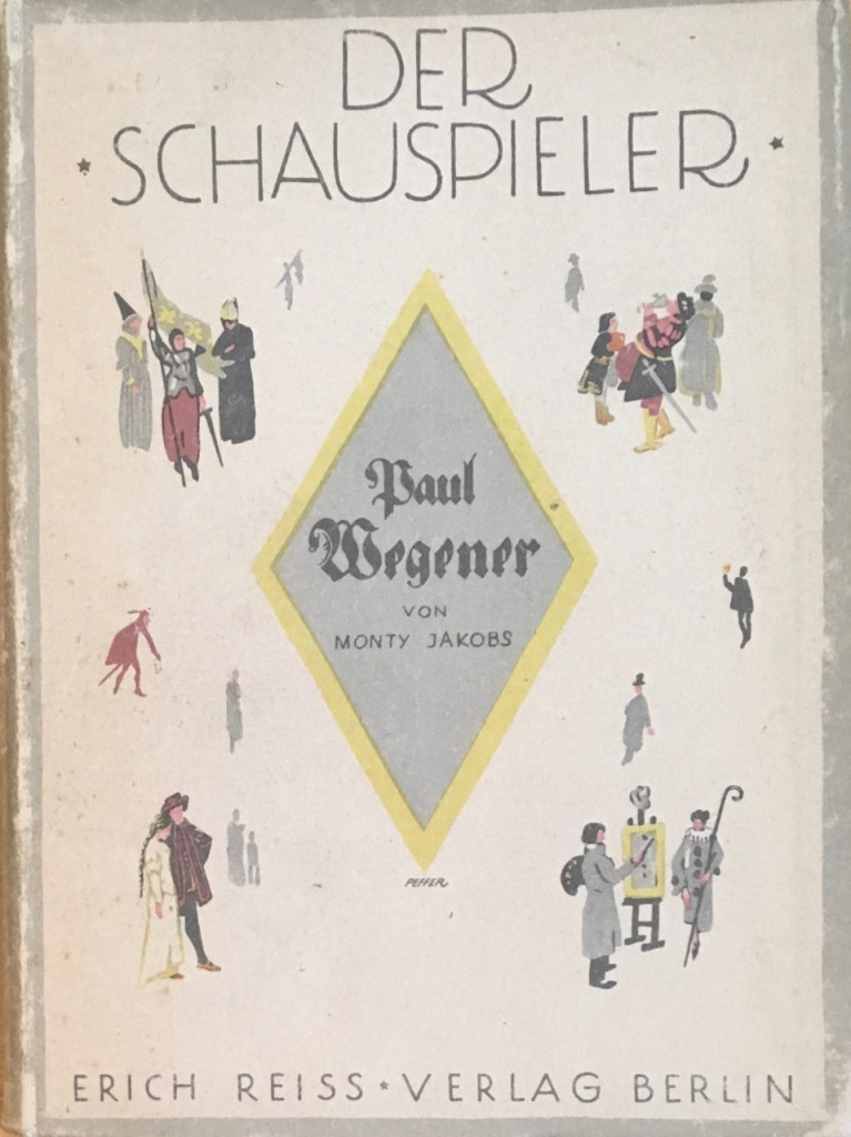 Monty Jacobs' 1920 book about Wegener